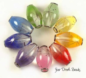 Glass beads by JC Herrell.