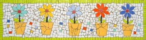 mosaic-flowers-table